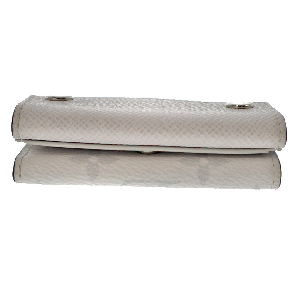 Louis Vuitton Wallet Off Leather Taiga Antarctica SK White Discovery - Picture 4 of 6